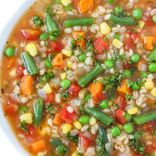 vegetable barley soup