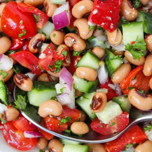 Black-Eyed Pea Salad (Oil-Free!) - The Garden Grazer