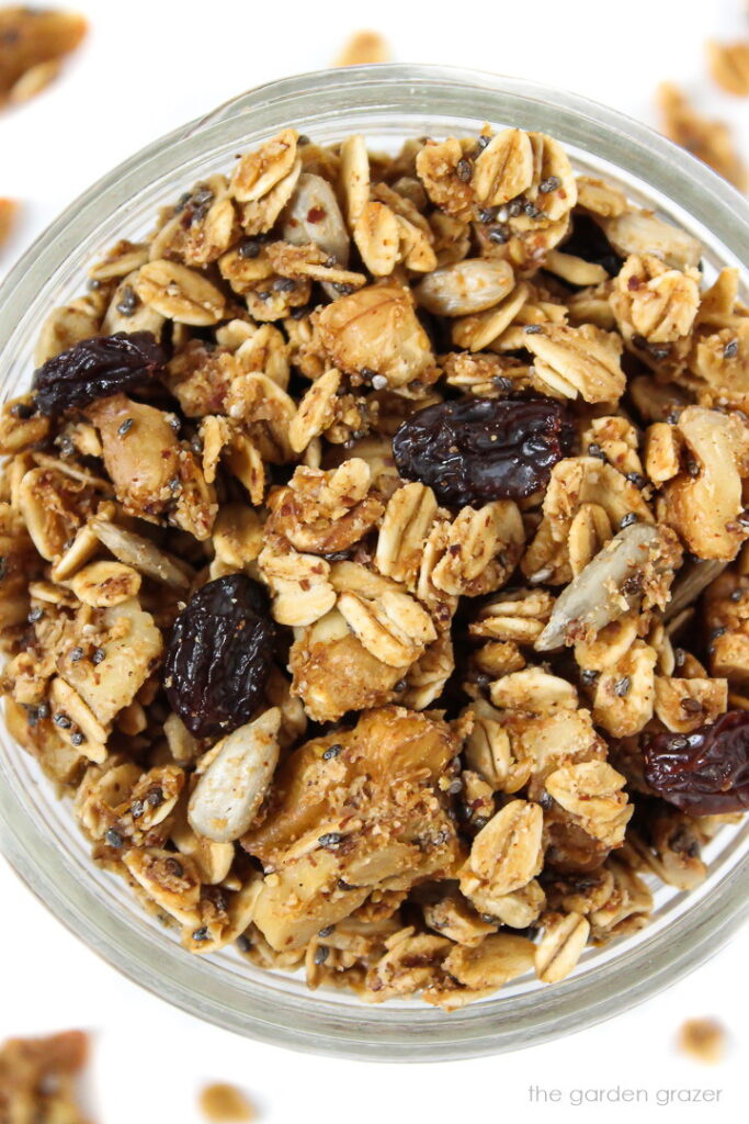 Nut And Seed Granola (vegan + Oil-free!) - The Garden Grazer