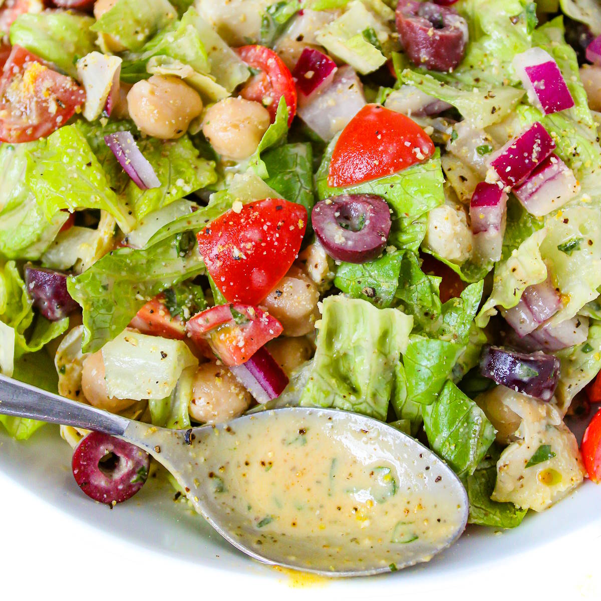 Italian Chopped Salad - Damn Delicious