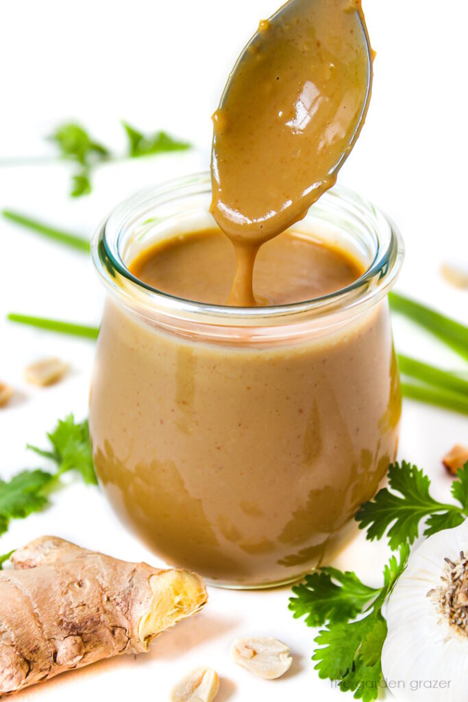 Easy Peanut Sauce (Vegan!) The Garden Grazer