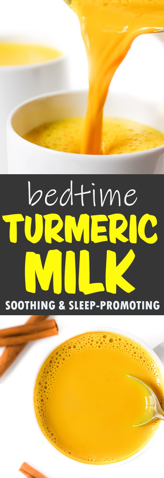 Bedtime Golden Turmeric Milk Vegan The Garden Grazer