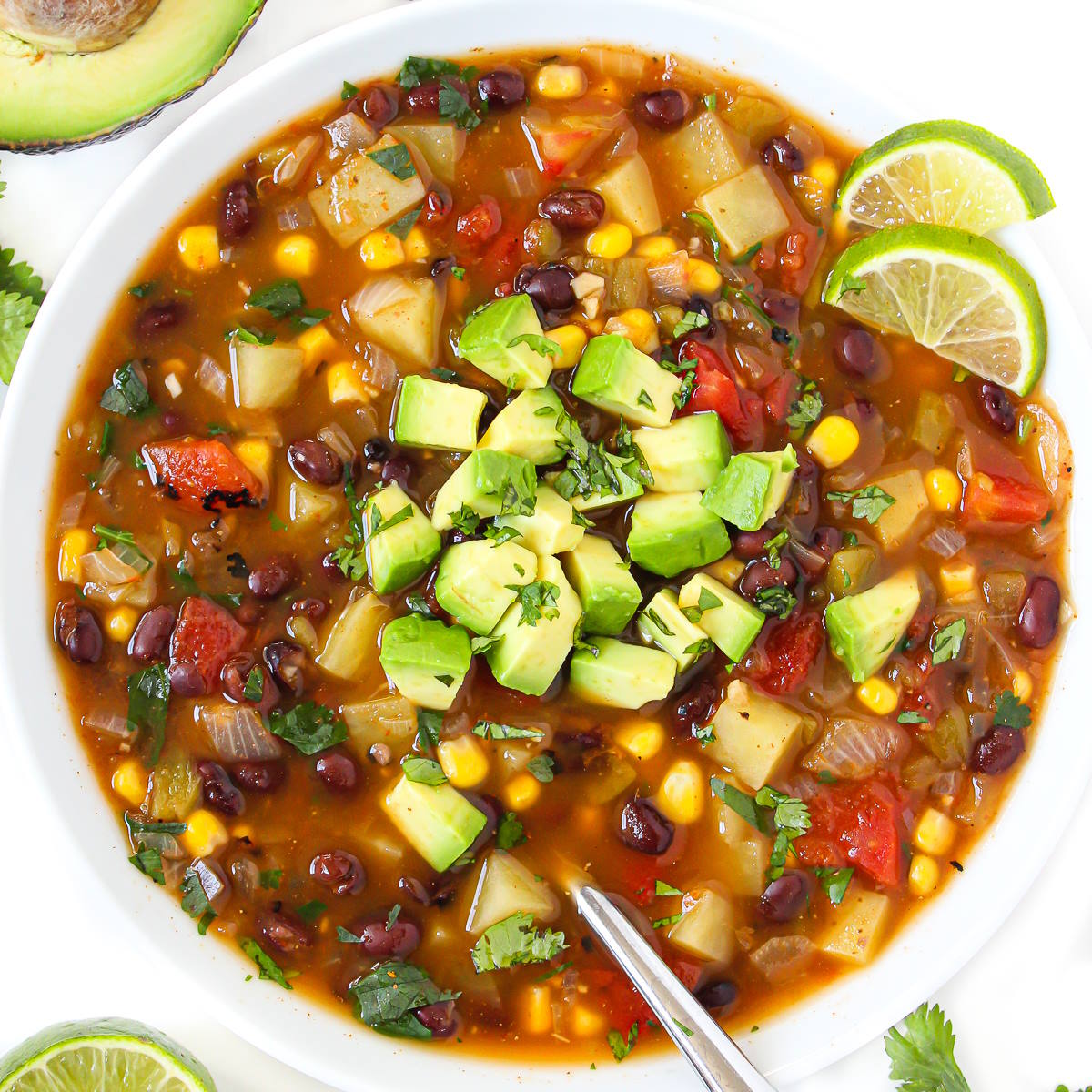 7-Ingredient Crock-Pot Black Bean Soup - Live Simply