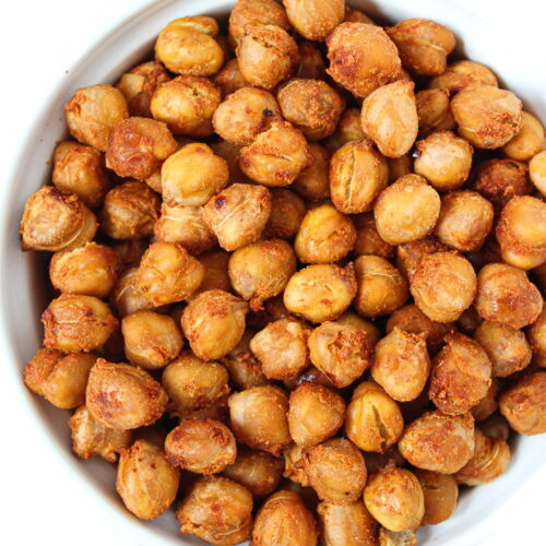 Smoky Roasted Chickpeas (Oil-Free!) - The Garden Grazer