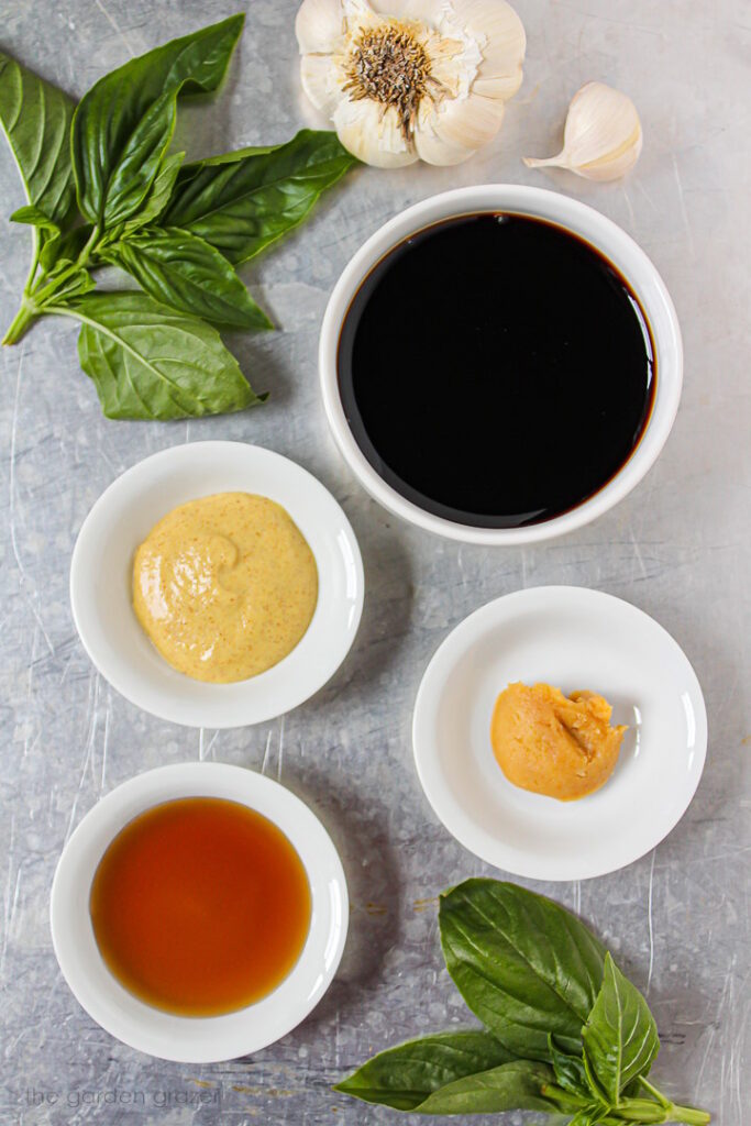 Basil Balsamic Dressing (Oil-Free!) - The Garden Grazer